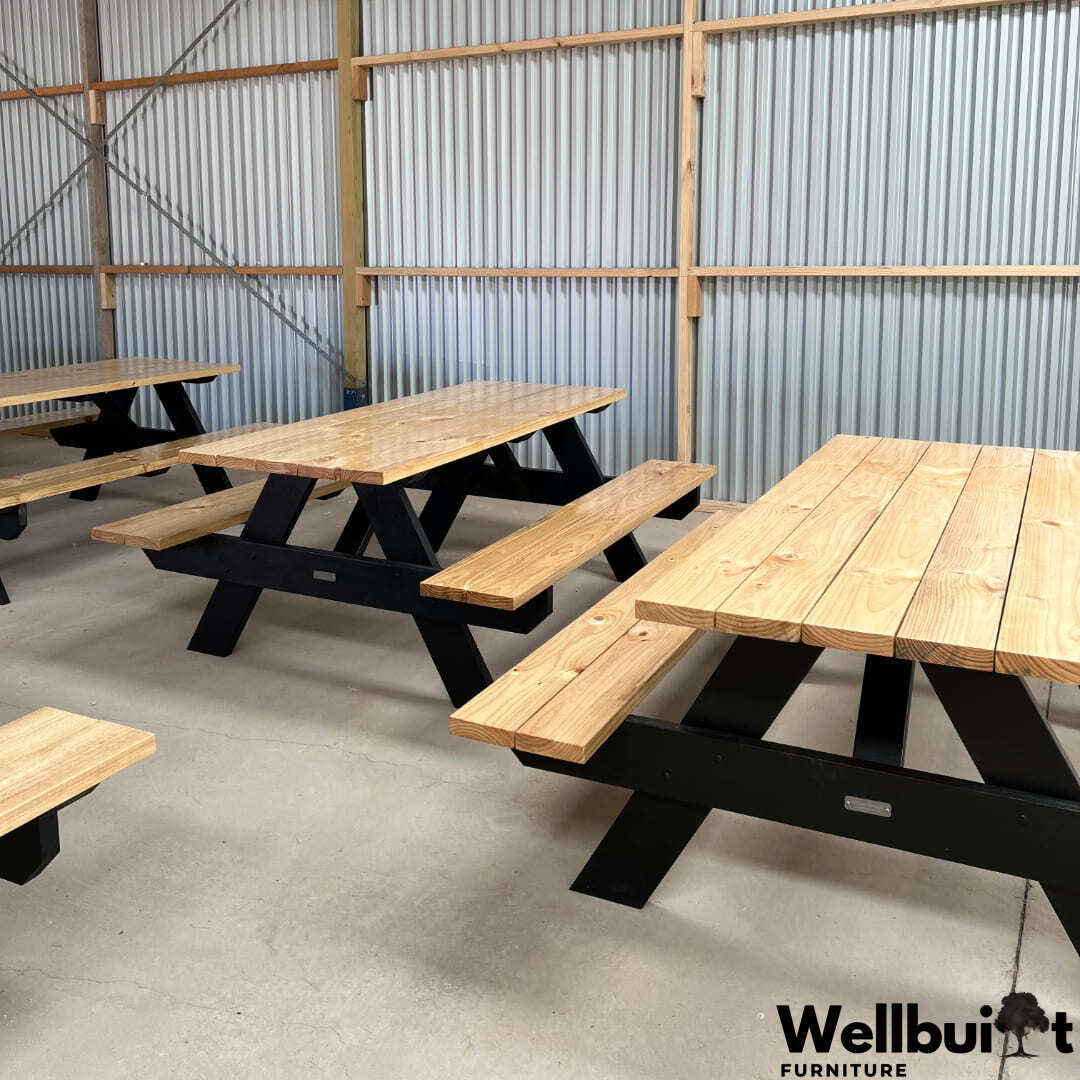 10Seater Wooden Picnic Tables