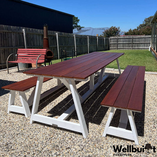 3.0m Merbau Outdoor Table Sets