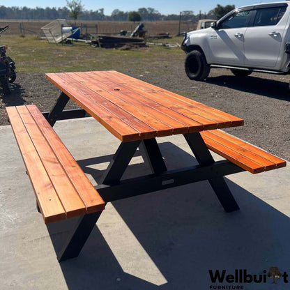 1.8m Garden Picnic Table