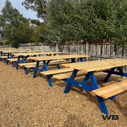 1.8m custom picnic bench table