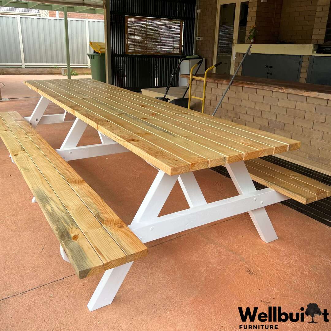 Outdoor Picnic Bench Set