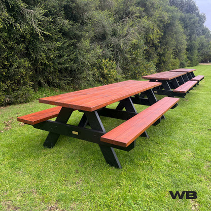 12 seater patio picnic table