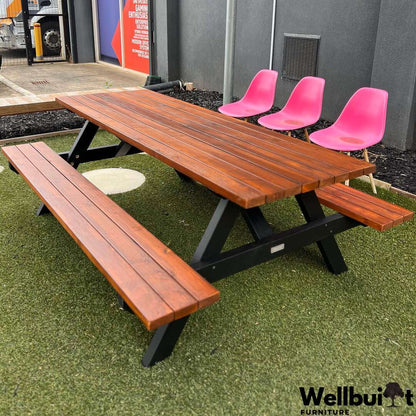 2.1m Garden Picnic Table