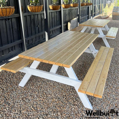 2.1m Outdoor Picnic Bench