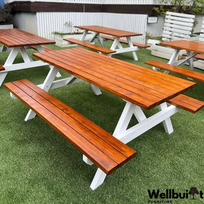 2.1m Outdoor Picnic Table