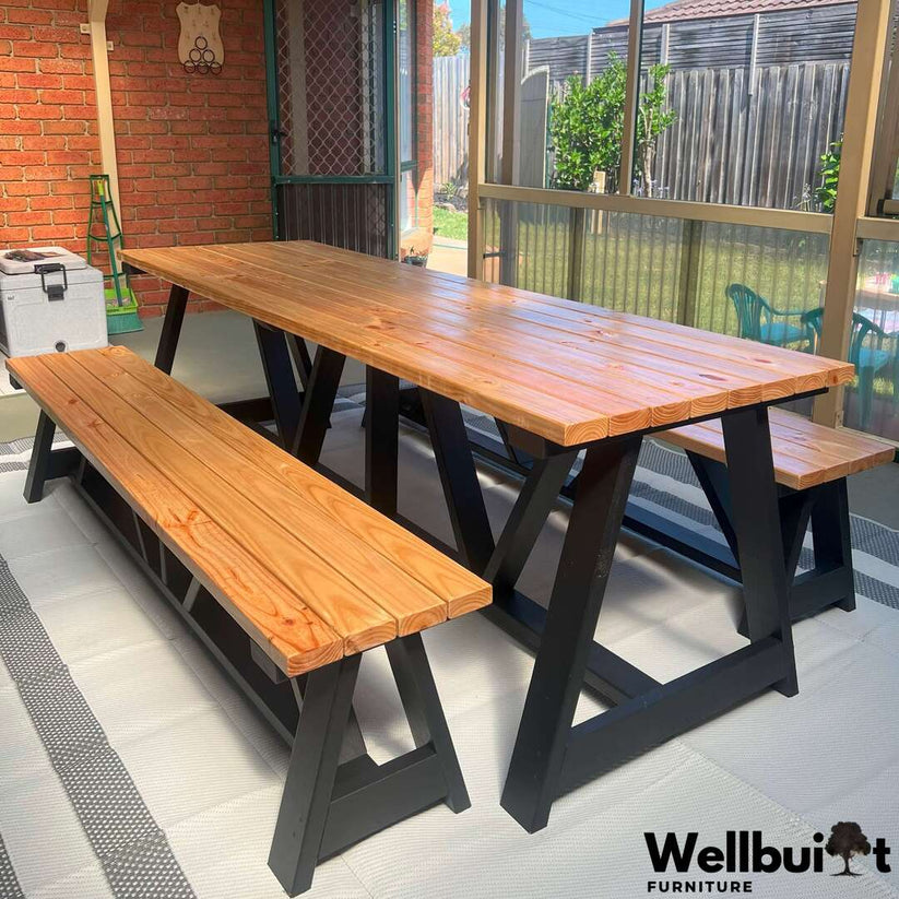 High Quality Modern Outdoor Dining Set – Wellbuilt Table