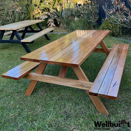 Outdoor Hardwood Picnic Table