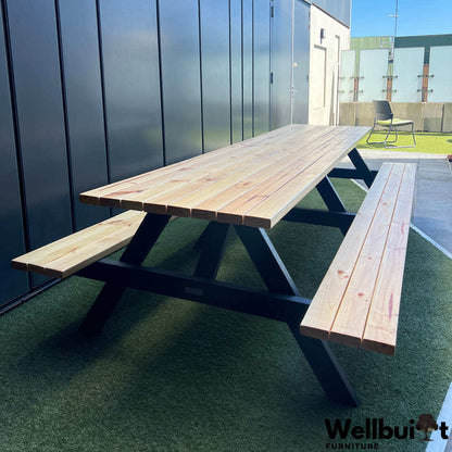 3.0m Outdoor Picnic Table