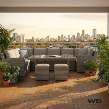 chadstone outdoor modular lounge setting