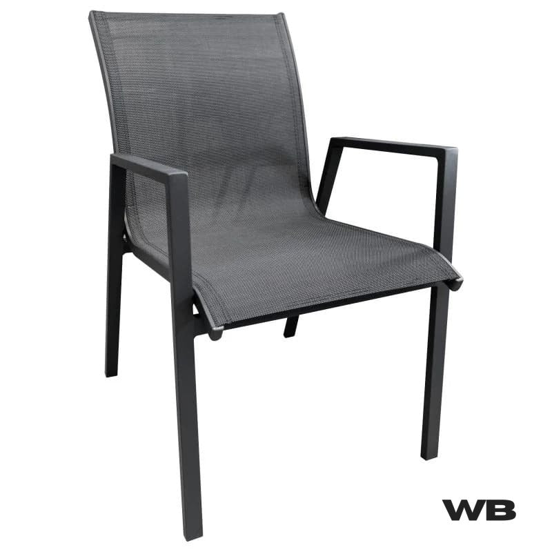 icaria 13 pieces extendable outdoor dining chair