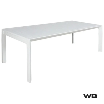 icaria 13 pcs extendable outdoor table set