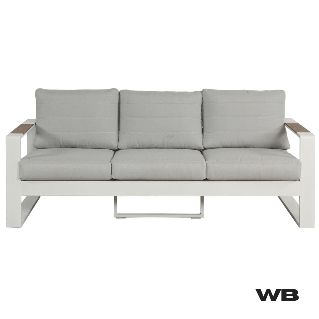modena outdoor lounges 4 pcs white melbourne