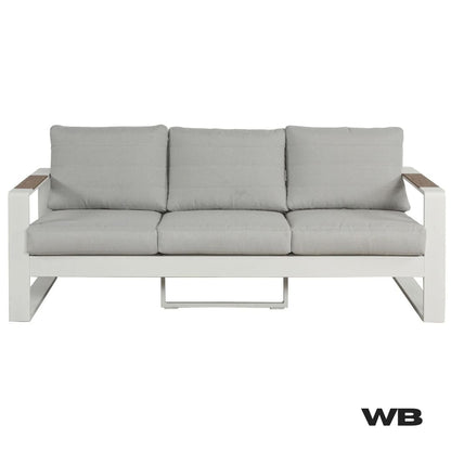 modena outdoor lounges 4 pcs white melbourne