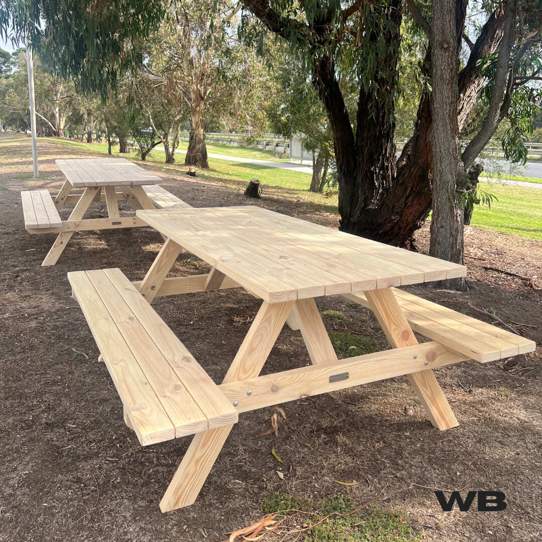 wooden treated picnic table australia